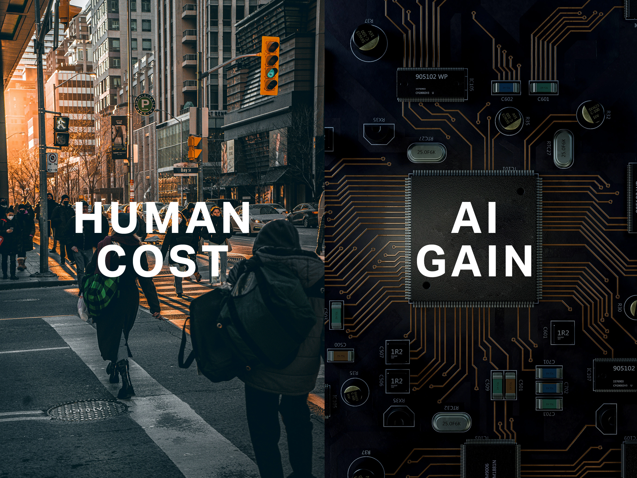 Human Cost v AI Gain