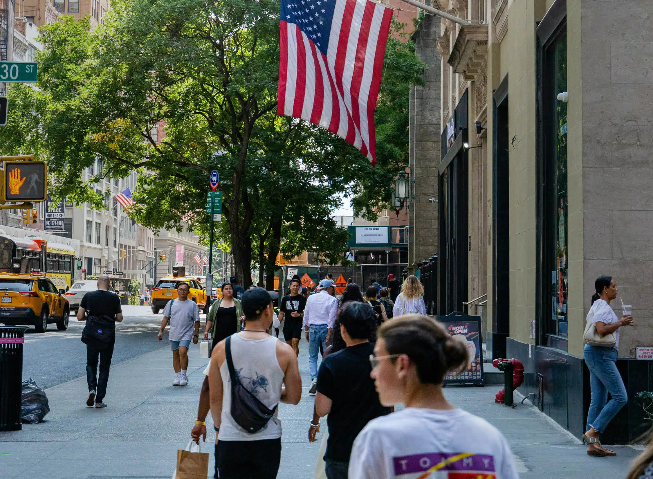 New York shoppers